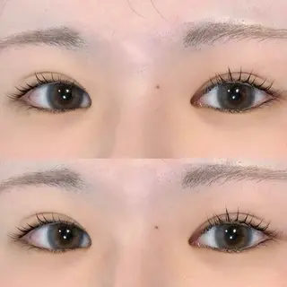 マツエク・マツパ 透明感カラー/マツ エクrisa🎀🫧のヘアスタイル