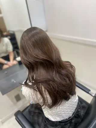 セミロング 🤍韓国トレンド ヘア🤍miku🤍のヘアスタイル