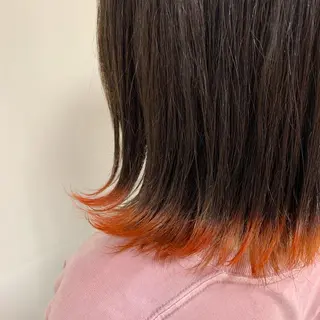 ミディアム カラー ヘアアレンジ 【Sweep】おじま のぞみのヘアスタイル