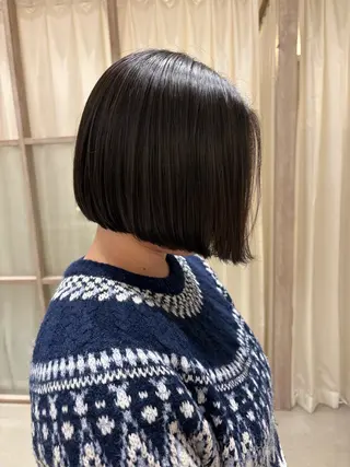 ショート つちだ ゆうひ / 暗髪カラー⟡.·のヘアスタイル