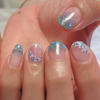 ネイル ❁miju nail 大人上品/自爪育成のネイルデザイン