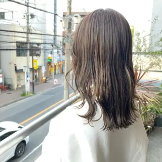 ミディアム ボブ/パーマ ミヒラケイタのヘアスタイル