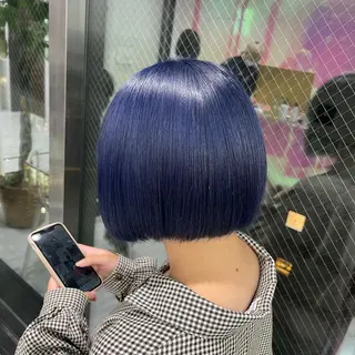 カラー レイヤー×透明感カラ ーHAYATOのヘアスタイル
