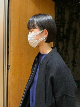 ショート ボブ/ショート 吉田竣のヘアスタイル