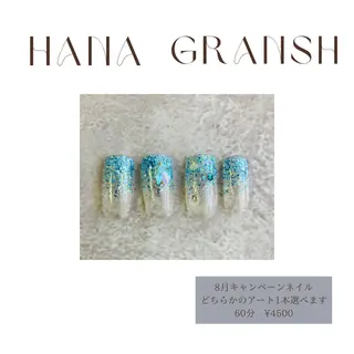 ネイル ECLAT エクラ所属・寺山 千鶴のネイルデザイン