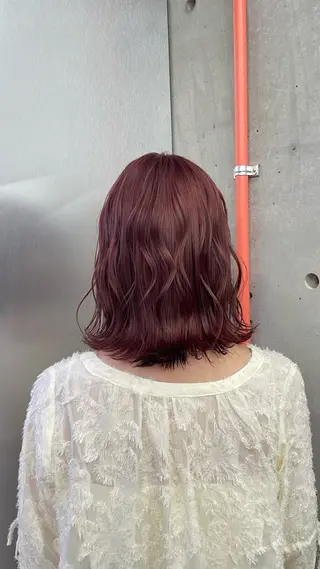 カラー 鎌田 梨瑚のヘアスタイル