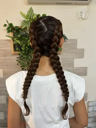 ロング ヘアアレンジ ヘアメ/着付け 清水玲歌のヘアスタイル