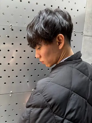 ショート パーマ メンズ mellow men 's MIZUKIのヘアスタイル