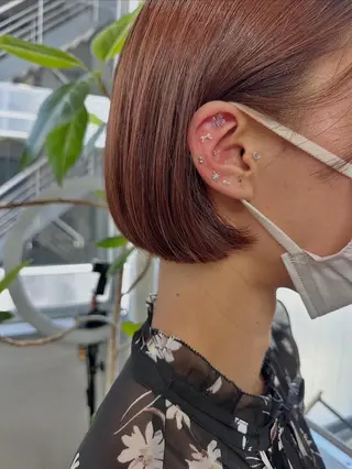 艶あり暖色カラー🌈 カラー診断あゆみのヘアスタイル