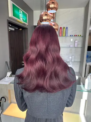 ロング カラー GiseL博多 HiROEのヘアスタイル