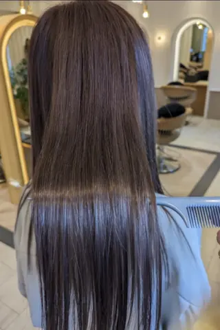 ロング GRITTERs 泉中央店所属・ロング/小顔レイヤー /カットモデル泉中央のヘアスタイル