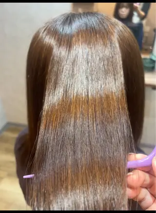 ミディアム ICO hair craft所属・上 絵里奈のヘアスタイル