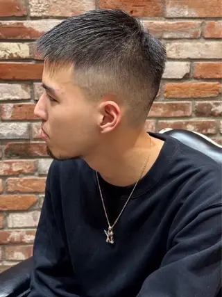 ショート メンズ 柴田 嘉文のヘアスタイル