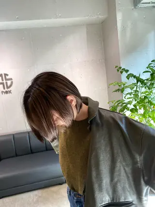 ショート nex the salon coall所属・🫧似合わせショート イシダ🫧のヘアスタイル