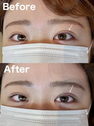 マツエク・マツパ Jouir西千葉 Yaritaのマツエク・マツパデザイン