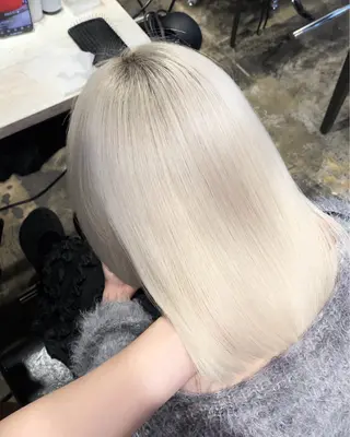 カラー ハッシュカット レイヤー/ juriのヘアスタイル