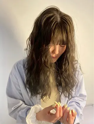 カラー 酸性ストレート /ハイトーン/つばさのヘアスタイル