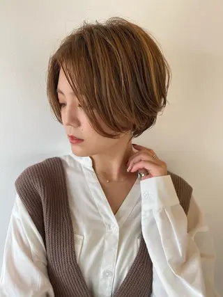 ショート LA KING GINZA TOKYO所属・🧡ショートの達人 🧡SHOのヘアスタイル