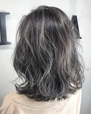 セミロング カラー ANGELICA JR奈良店のヘアスタイル