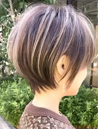 ショート リリー岸和田所属・西村 LaniRuhrのヘアスタイル