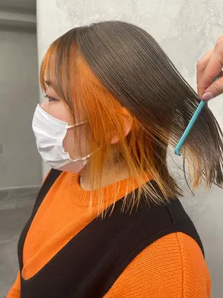 ショート カラー ダブルカラー /まつ毛パーマ🎀のヘアスタイル