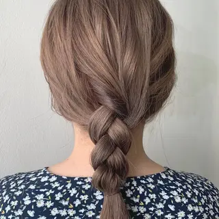 ミディアム カラー ヘアアレンジ 🌟アレンジが似合う カラー🌟Rumiのヘアスタイル