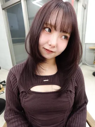 ミディアム sand所属・ゆい 似合わせカットのヘアスタイル