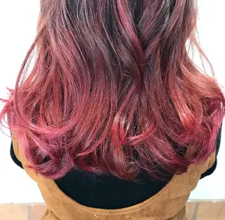 ミディアム セミロング ロング カラー メンズカット特化柏駅 徒歩3分LOUのヘアスタイル