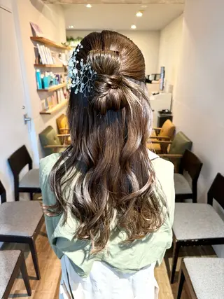 ヘアアレンジ yuki/表参道/ ゆるふわアレンジ𐙚のヘアスタイル