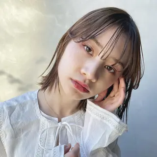 ミディアム カラー 🫧透明感ヘア🫧 🧸竹花　彩希🧸のヘアスタイル