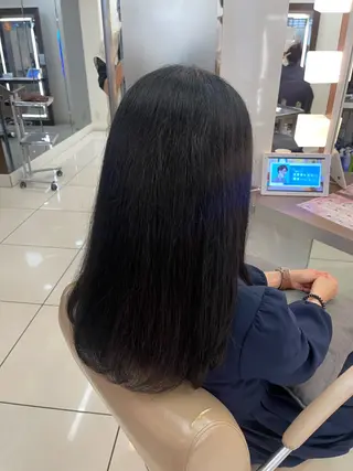 ロング 羽エクステ/シール エクステ/横浜駅5分のヘアスタイル