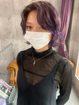 ミディアム カラー SHURI❤️‍🔥 中/韓mix ♡のヘアスタイル