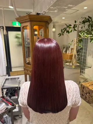 カラー 千田 珠子のヘアスタイル