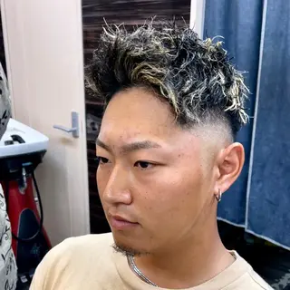 ショート カラー パーマ メンズ Men's  hair salon PLAISIR所属・【店長】小山 泰生のヘアスタイル