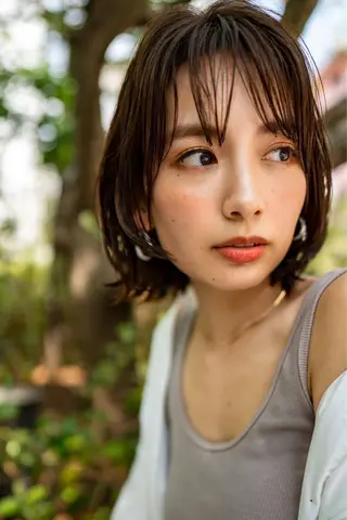 ショート カラー 🉐レイヤー/塩見 弘樹🉐渋谷のヘアスタイル