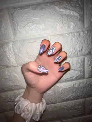 ネイル ailes nail&eyelash所属・【リクエスト予約受付 中】MINA🐬🫧のネイルデザイン