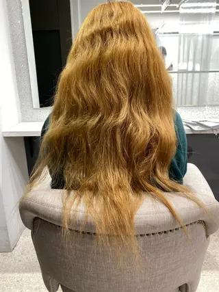 ロング 京都レイヤーカット/ 縮毛矯正/羽柴りくのヘアスタイル