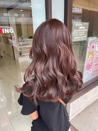 カラー 小濵 美月のヘアスタイル