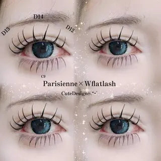 マツエク・マツパ ECLART eye &Laurel大宮店のマツエク・マツパデザイン