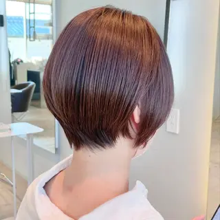 ショート 落合 美穂のヘアスタイル