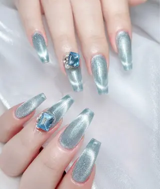 ネイル M🌷nail 長さだし専門店のネイルデザイン