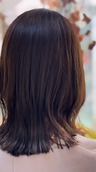 ミディアム カラー 椎葉 祐也のヘアスタイル