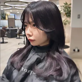 セミロング 💎銀座.大人可愛い 🩶上品ヘア💎のヘアスタイル