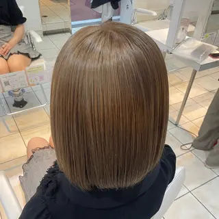 ショート カラー ブリーチ/ヘアセット 【𝙍𝙞𝙣𝙤】のヘアスタイル