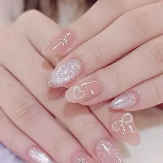ネイル MoMoA Nail ネイル長さ出し専門店のネイルデザイン