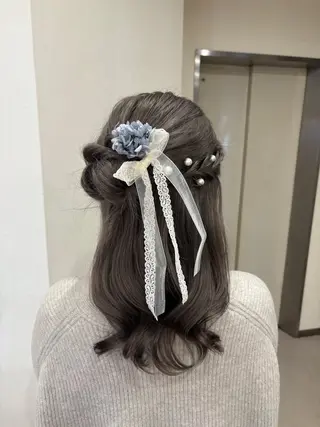 ヘアアレンジ 🎶個性派ネイル💅 /Komachi❤️のマツエク・マツパデザイン