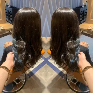 ロング カラー 韓国🇰🇷 ✂︎hair 内田愛のヘアスタイル
