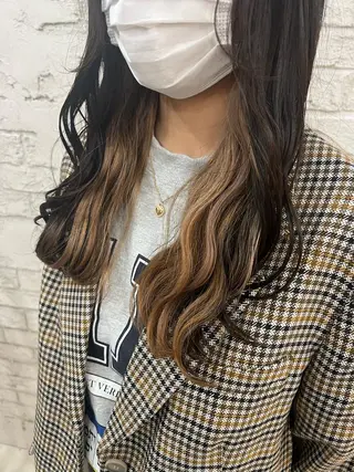 ロング カラー エクステ＆艶カラー 🎀YURINA🎀のヘアスタイル