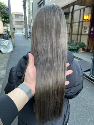 ロング カラー Reb_keiji 👑小倉圭司のヘアスタイル