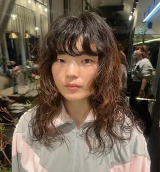 ミディアム roon所属・‪‪roon 平尾 菫ꔛ‬のヘアスタイル